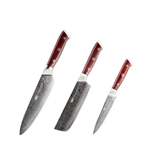 Japanisches Messerset 3 Teiliges