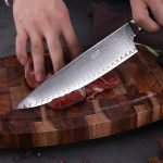 Japanische Kochmesser Santoku